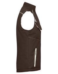 Workwear softshell vest lined Color